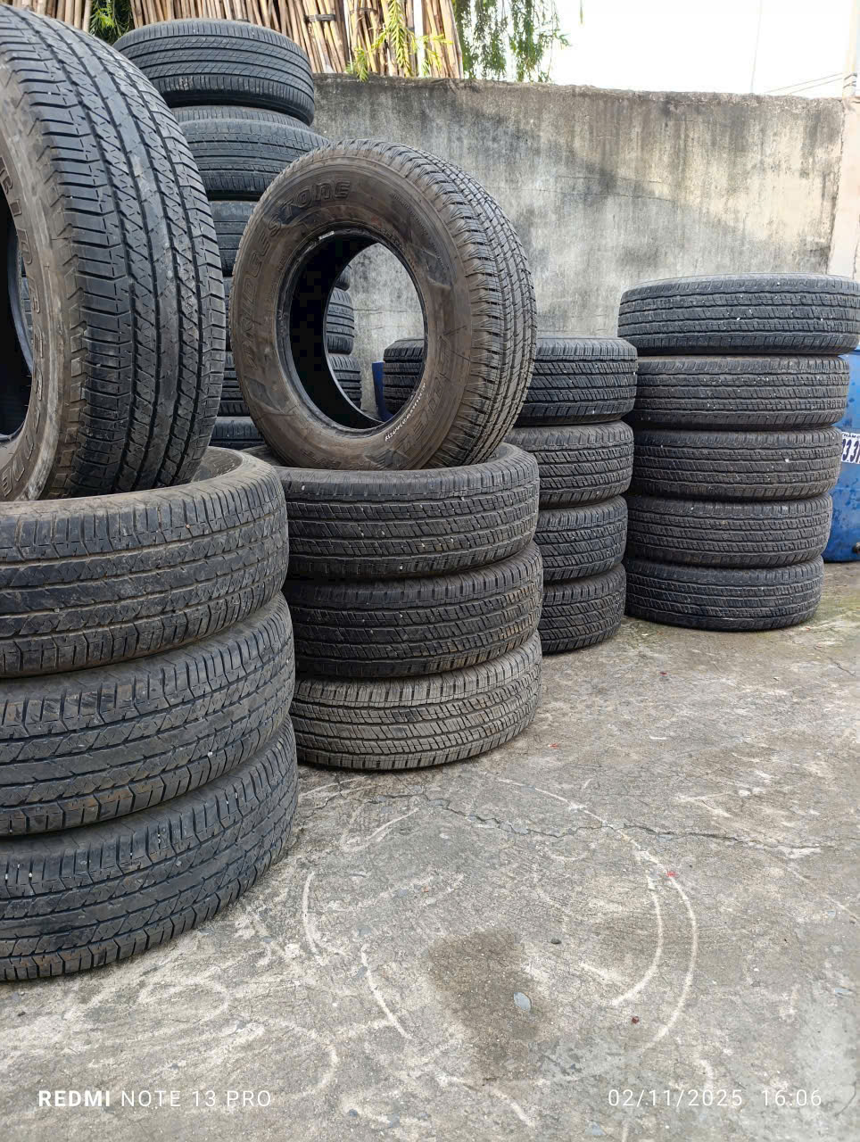 Thu mua vỏ lốp xe ô tô, xe tải, xe bán tải 07